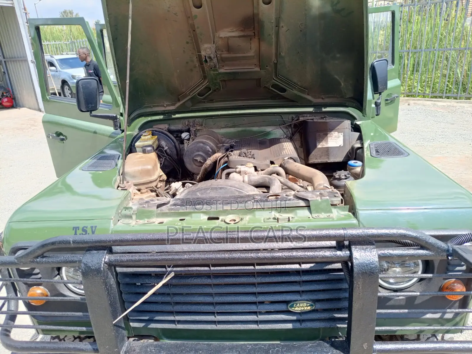 Land Rover Defender 2002 Green