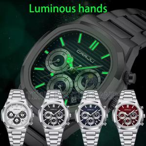Crrju Luminous Men Chronograph Watches