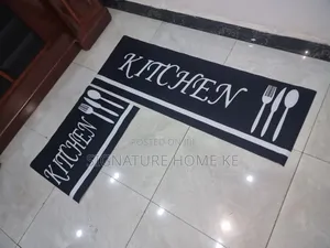 2 in 1 3d Rubber Kitchen Mats