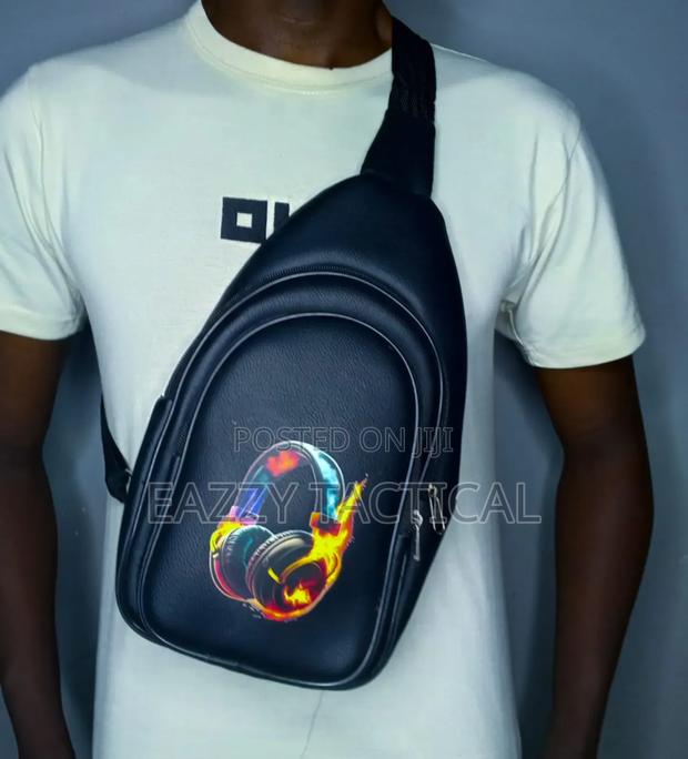 Leather Chest Bags - thumbnail 3