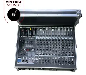 Mtrack HKX-12 12channel Usb Bt Power Flight Case Mixer