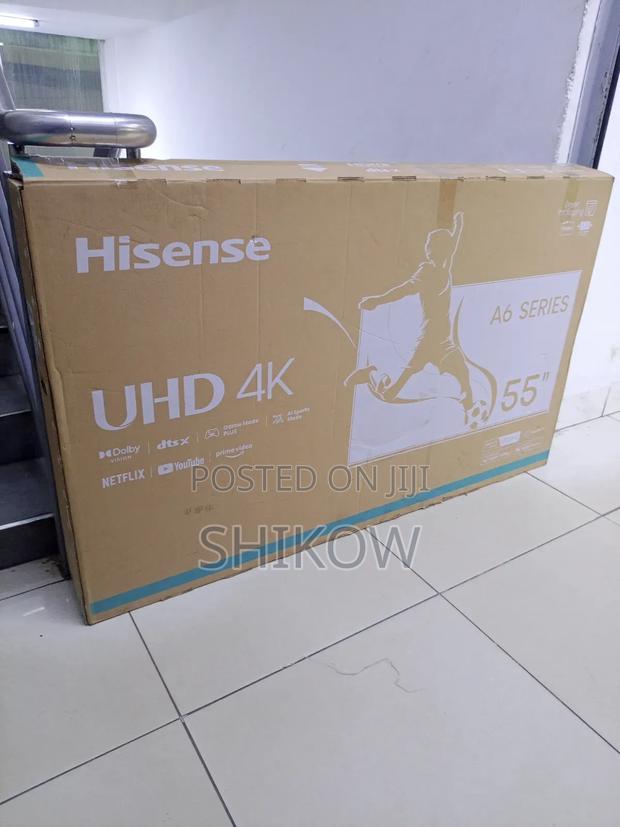 Hisense 55" A6 Series Uhd Frameless Smart Tv. - main view