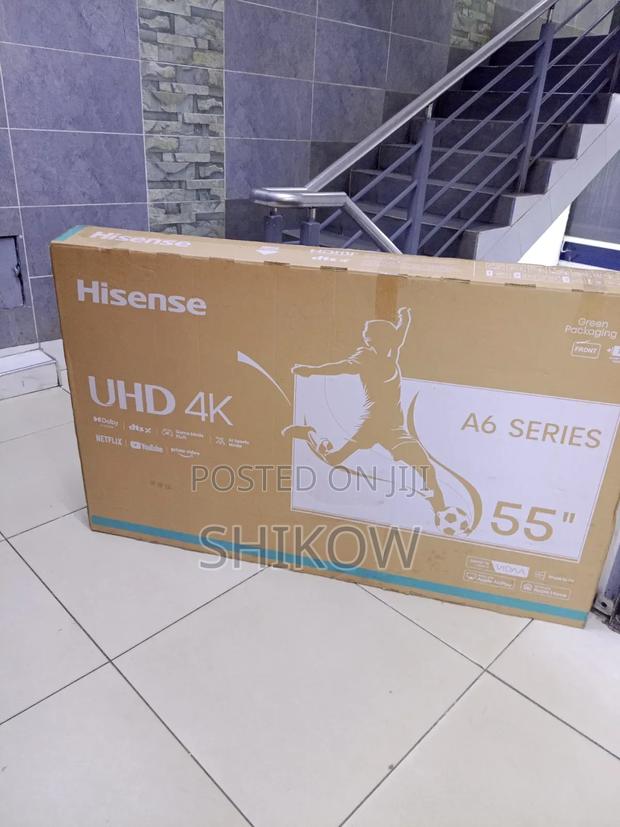 Hisense 55” A6 Series Uhd Smart Tv (Vidaa Os)