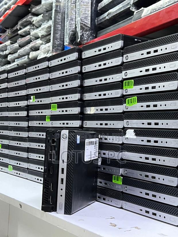 Desktop Computer HP EliteDesk 800 G3 8GB Intel Core I5 SSD 256GB - thumbnail 4