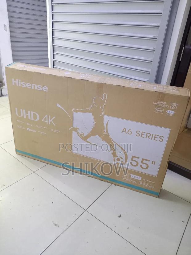 Hisense 55” 55a6kken A6 Series Uhd Frameless Smart Tv (Vidaa Os)