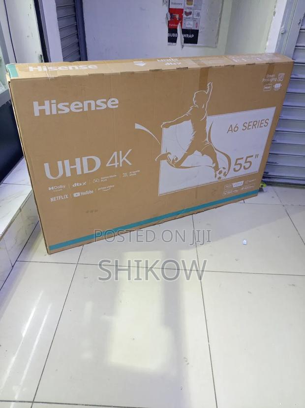Hisense 55” Smart Tv – A6 Series With Game Mode Bluetooth
