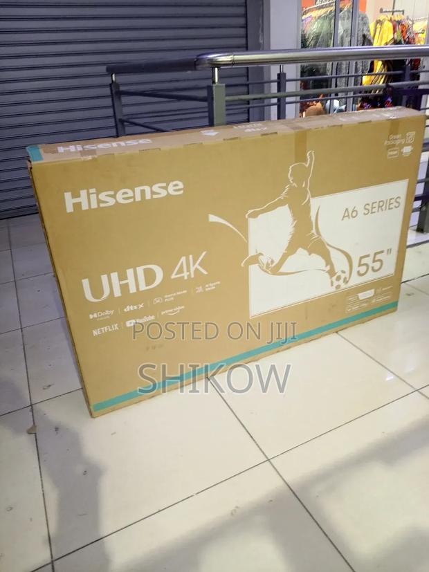 Hisense 55-Inch A6 Uhd Smart Led Tv – Sleek Bezel-Less Design - thumbnail 3