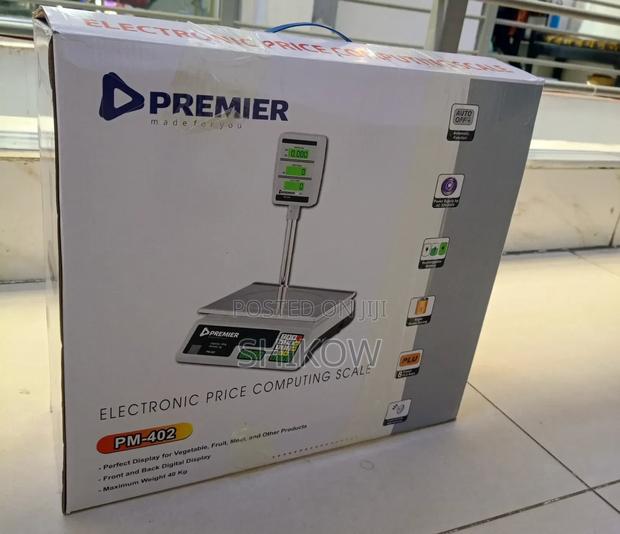 Premier Pm-402 Retail Price Computing Scale With Dual Display