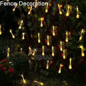 Water Drop 5mtrs Solar Powered Lights Waterproof