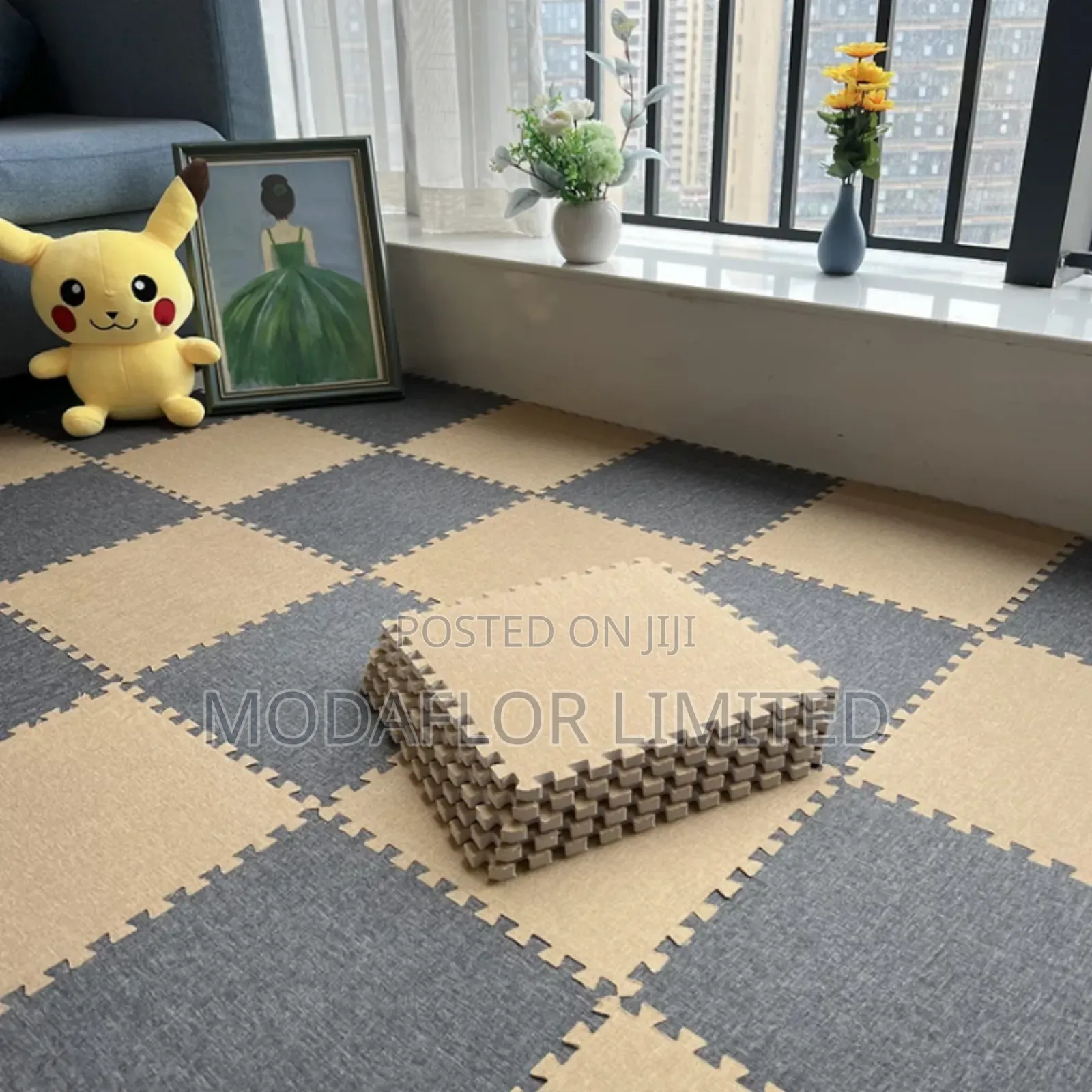 Elegant Interlocking Floor Mats – Stylish Comfort for Every Home 