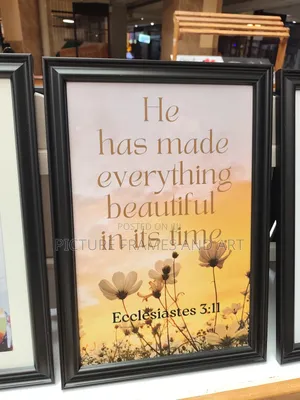 A4 Scripture Frame