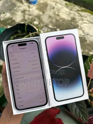 New Apple iPhone 14 Pro Max 256 GB Black - main view