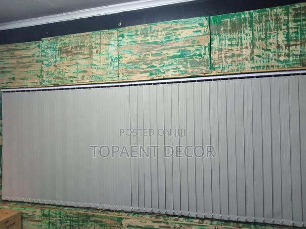 Light Grey Professional Window Curtain Vertical Blinds - main view