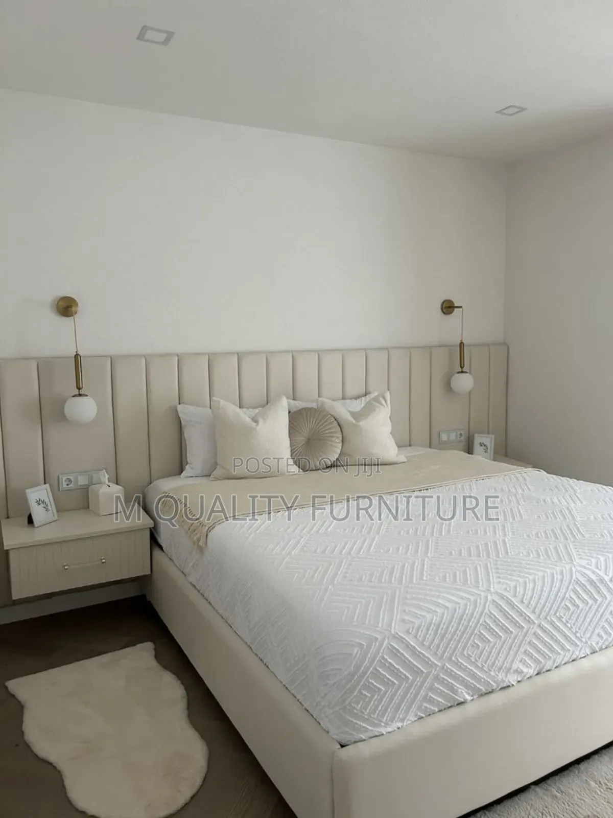 Ing Size Bed, With Extended Headboard