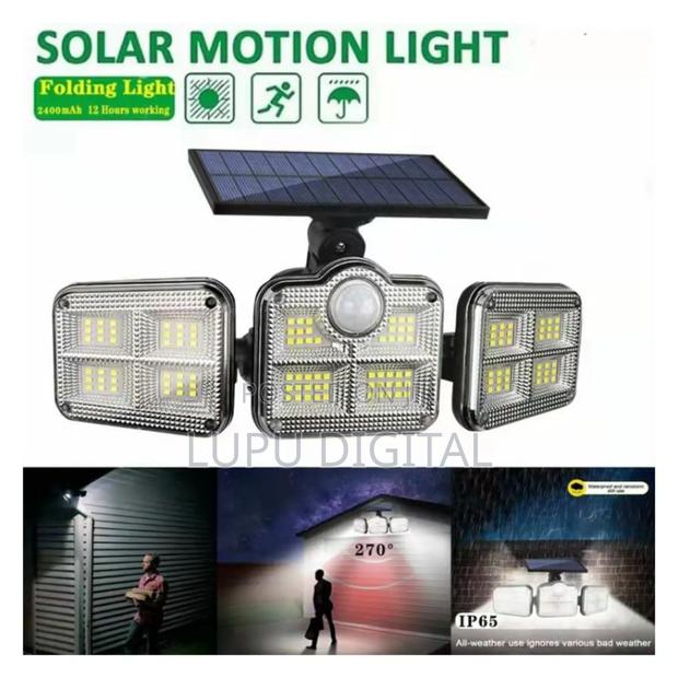 Solar Sensor Light 120 Led Motion Sensor Security Lamp - main view
