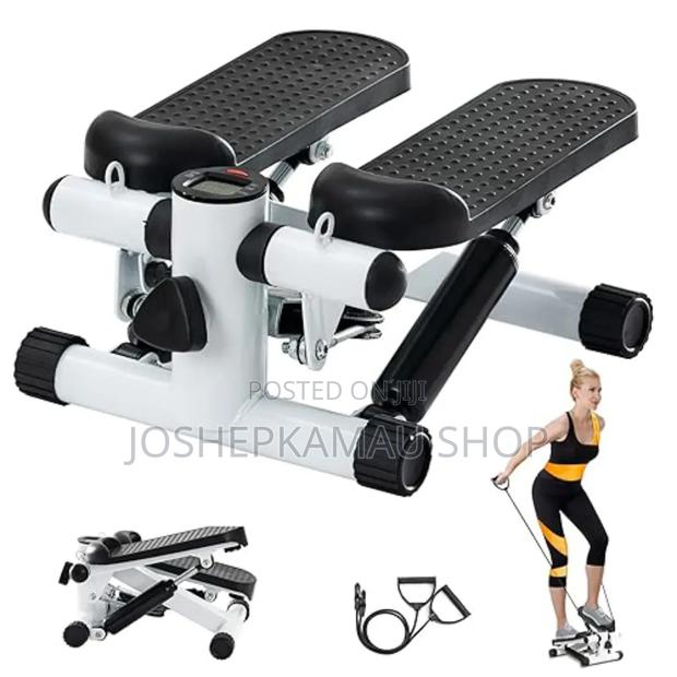 *_Mini Stepper With Resistance Bands*_  *Fitness to Behold* = - thumbnail 3