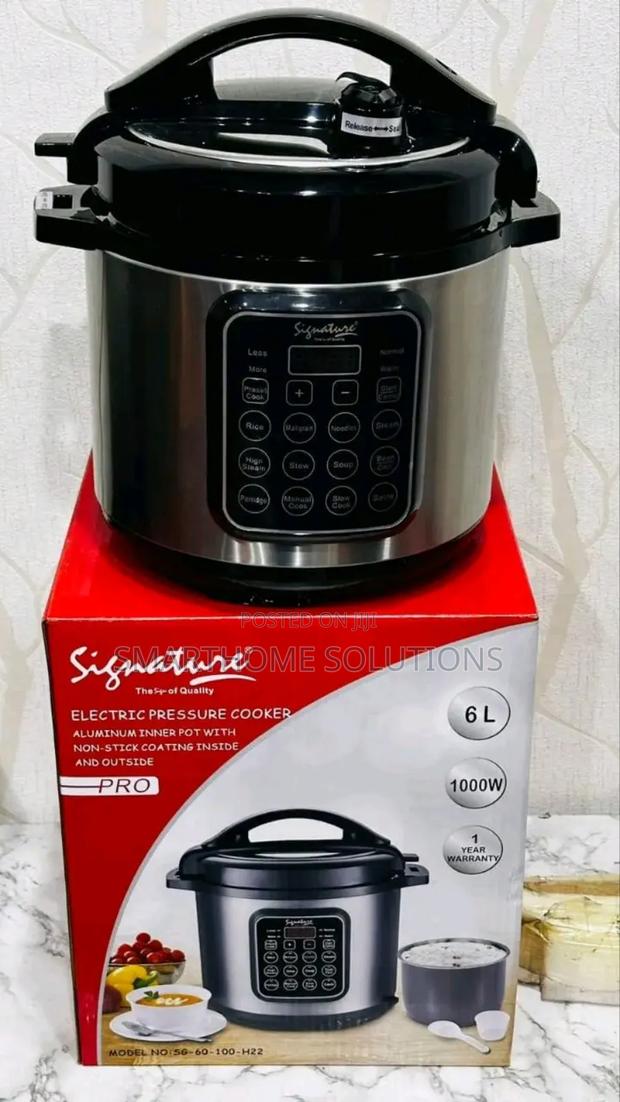 Signature 6 Litres Electric Pressure Cooker