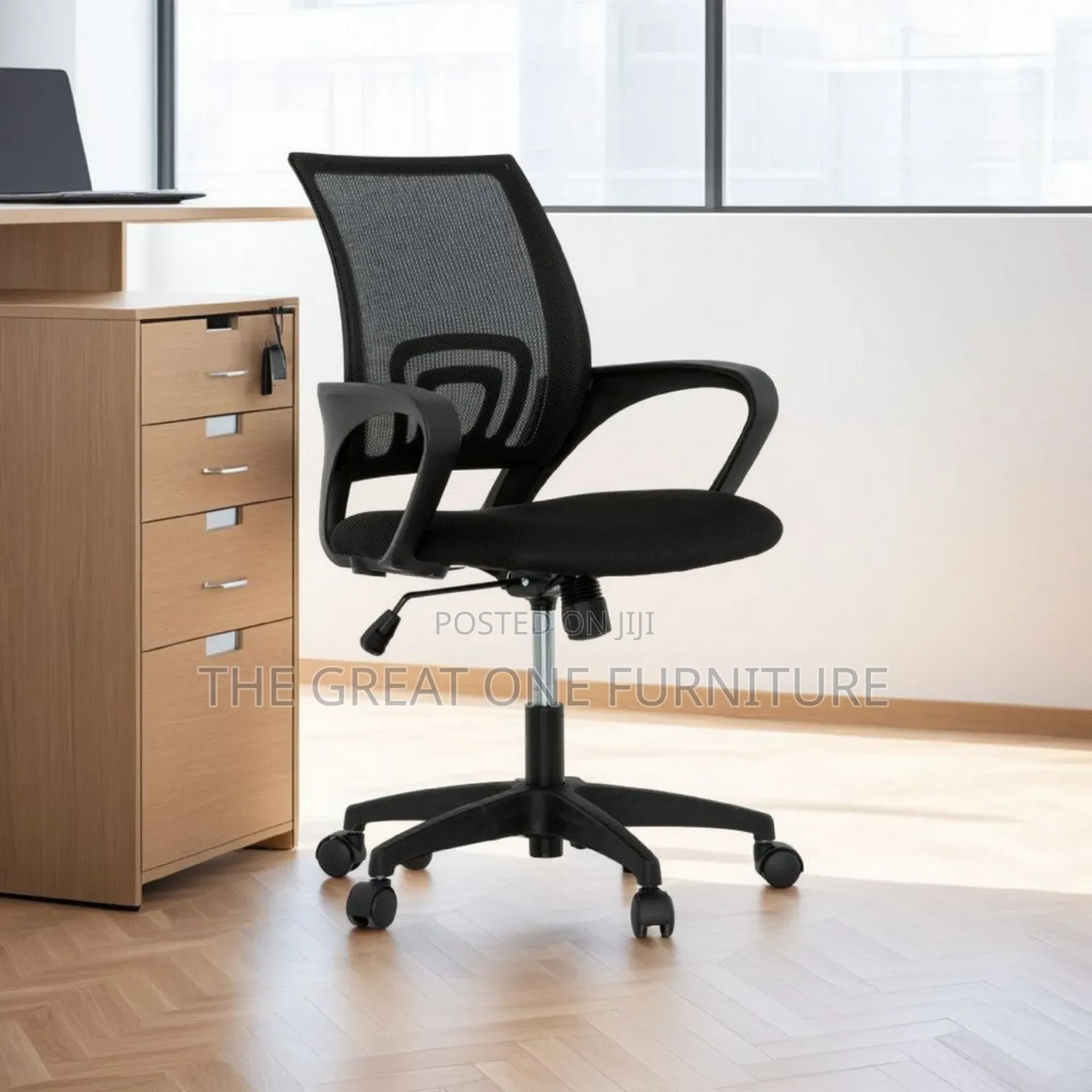 Comfy Swivel Adjustable Mesh Office Chair Jhf5