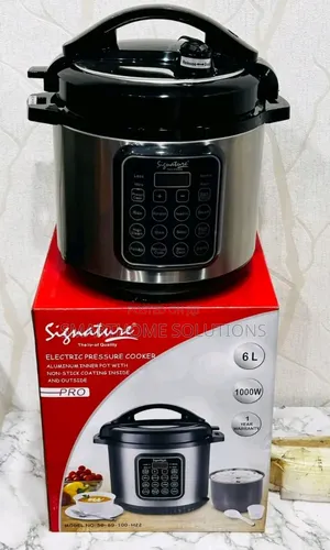 Signature Electric Pressure Cooker Capacity 6litres
