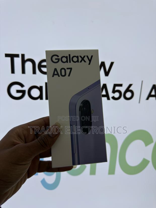 New Samsung Galaxy A07 4G 128 GB Silver - thumbnail 2