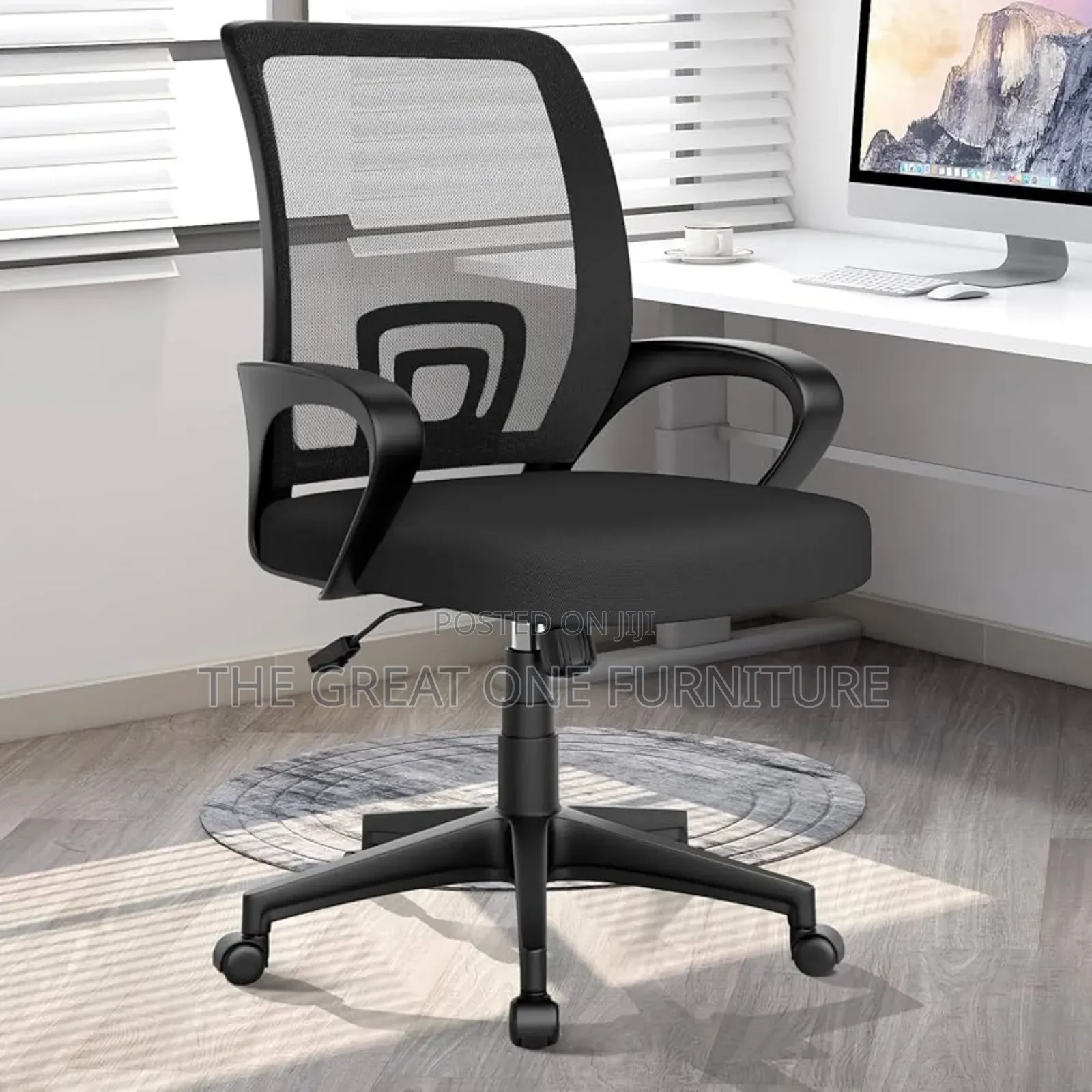 Quality Black Mesh Office Chair Yp9gf