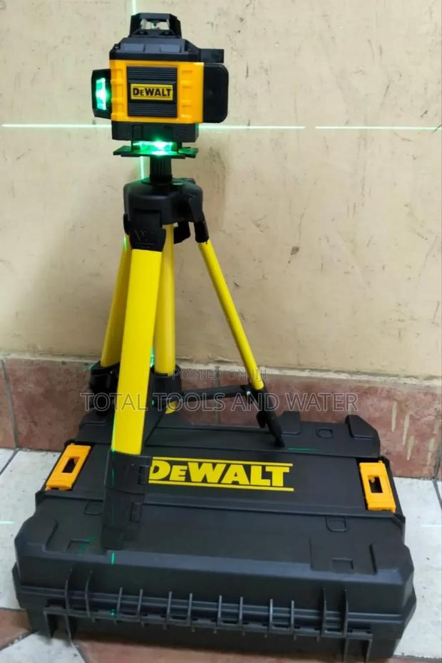 Dewalt Laser Level Gadget 16 Line Free Stand 360° Cover 90m Range - main view