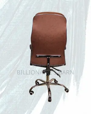 Ergonomic Executive Leather Chair (Space-Saving) — Only a Few Left