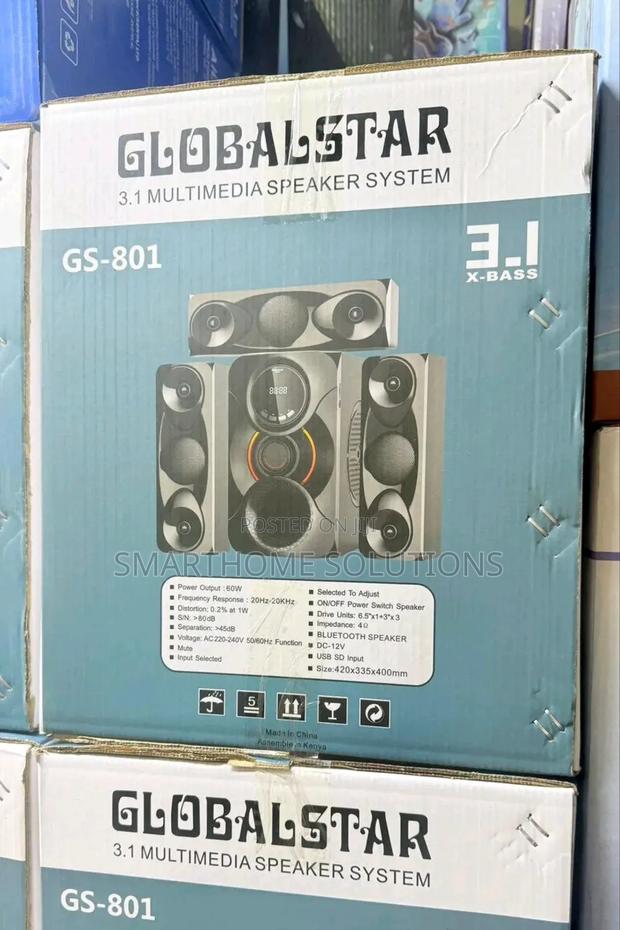 Globalstar Gs-801 3.1 X-bass Multimedia Speaker System - main view