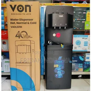 *Von Dispenser 3taps Hot, Normal and Cold. Black