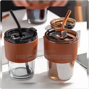 Smoothie Glasses With Straws