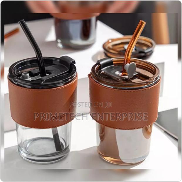 Smoothie Glasses With Straws - main view