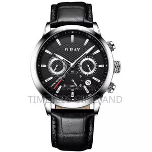 Bray Men Black Chronograph Watch