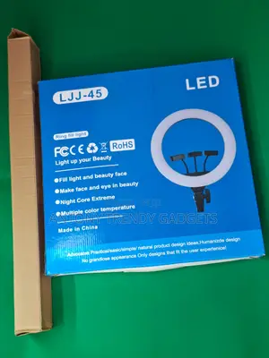 Ljj-45 18-inch Led Studio Ring Light For Beauty & Photography