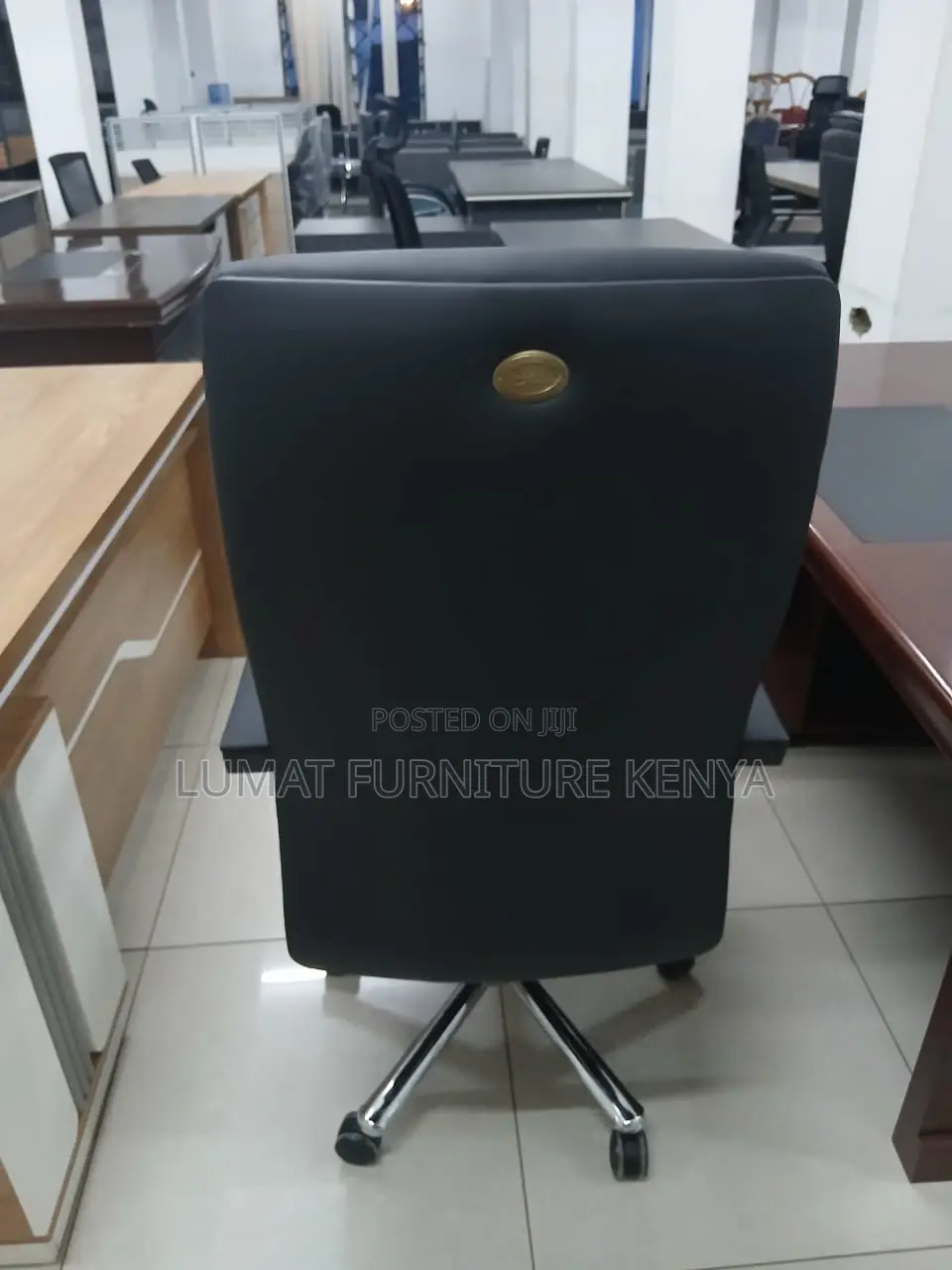 High Back Leather Executive Office Seat