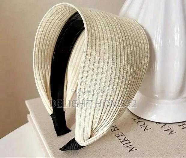 Anti-Slip Ribbed Elastic Hairband_re