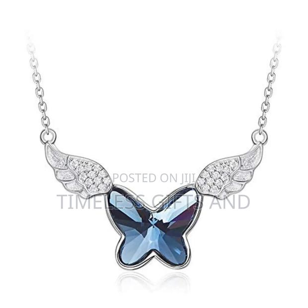 Butterfly Silver Flying Pendant - main view