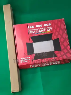 Professional Led 800 RGB Light Panel Kit for Studio Photography