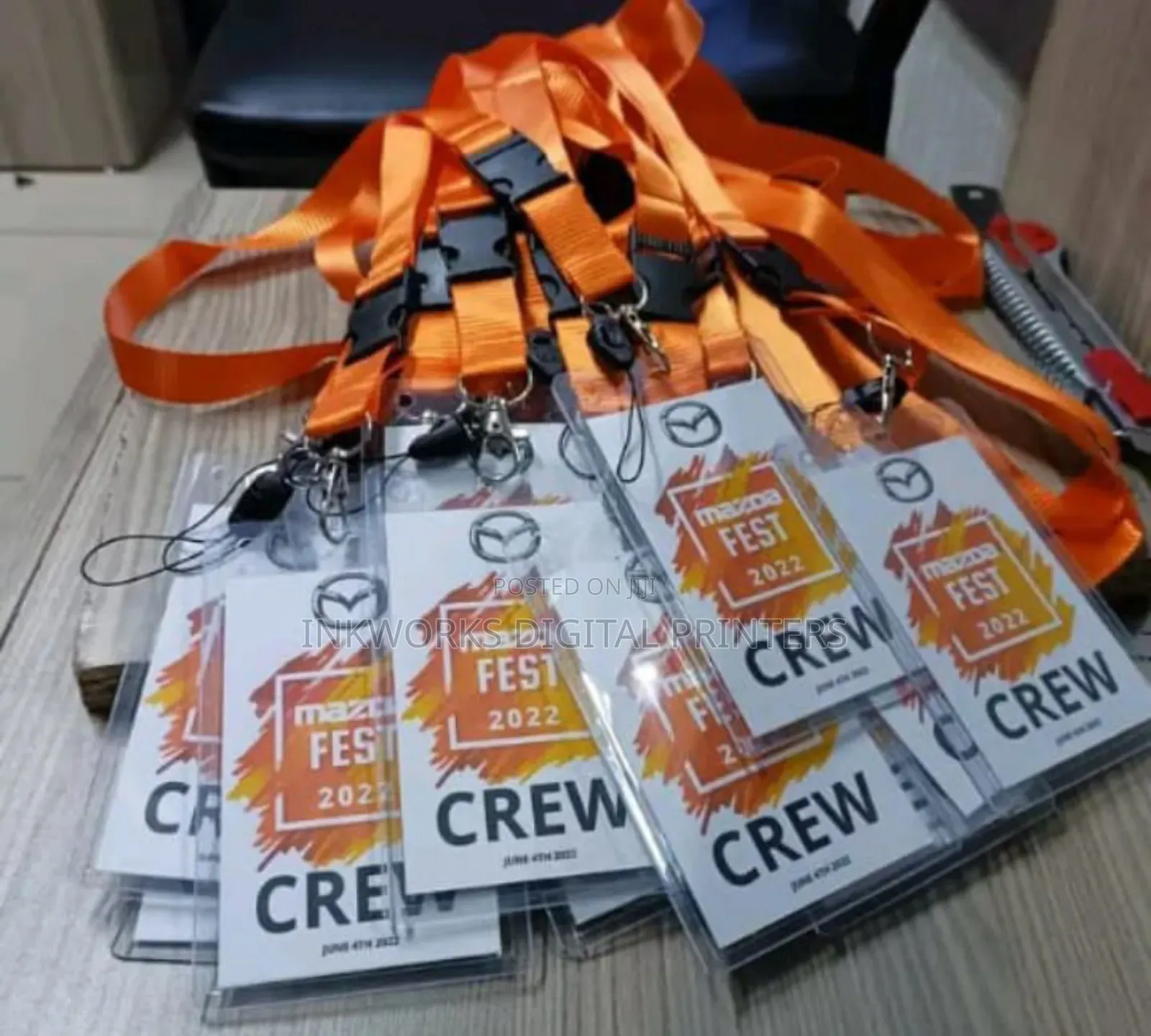 Name Tags With Lanyards