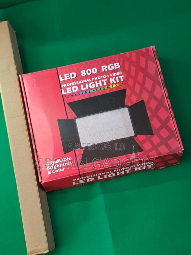 Led U800 RGB Adjustable Brightness Color Light Kit + Stand - thumbnail 3