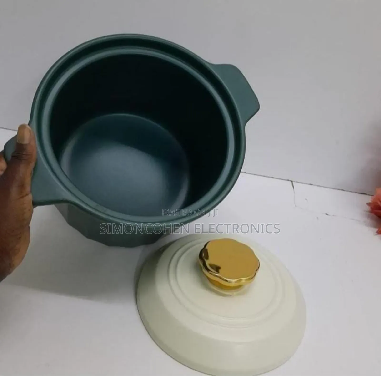 5l Ceramic Cooking Pot With Lid