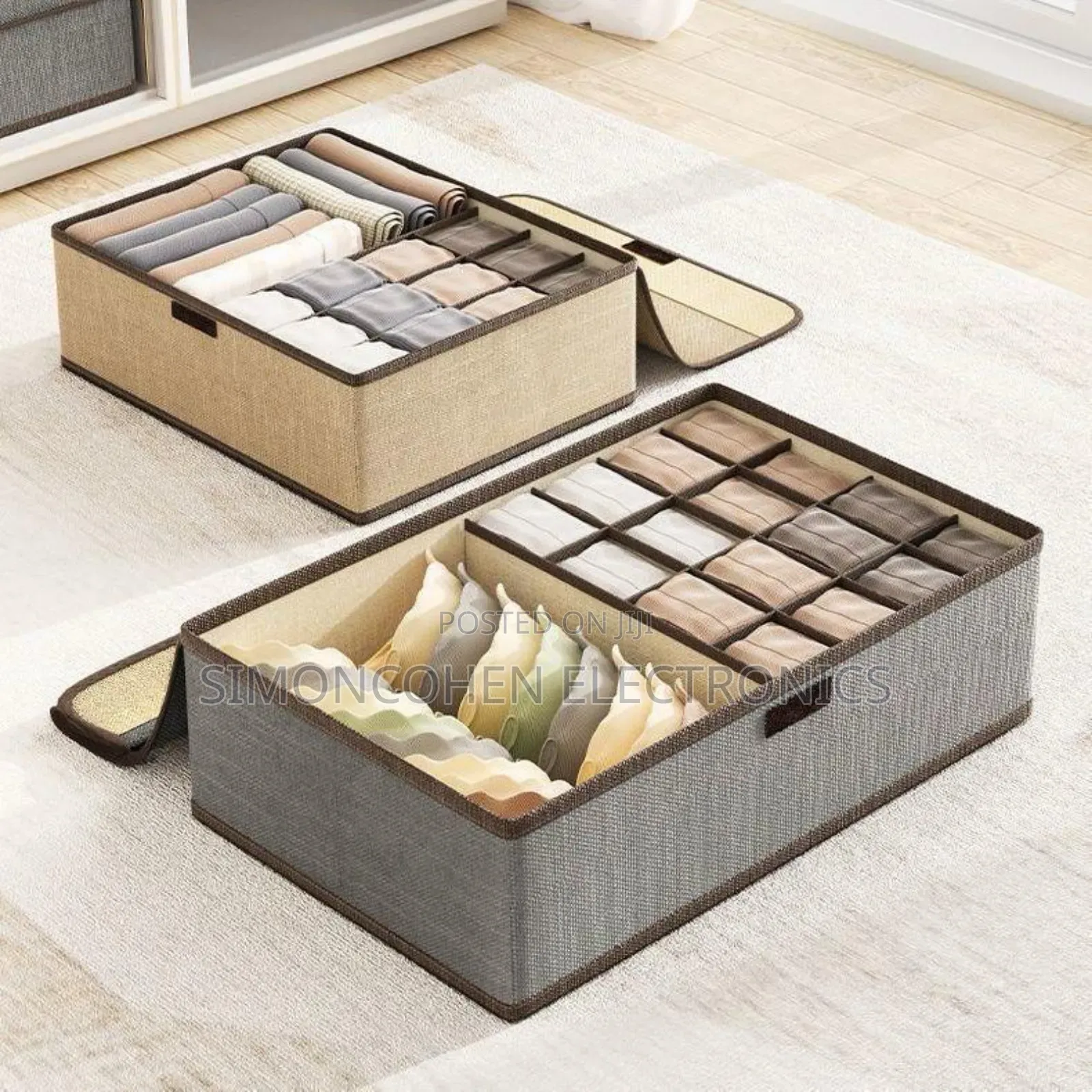 17 Grid Undergarment Organizer