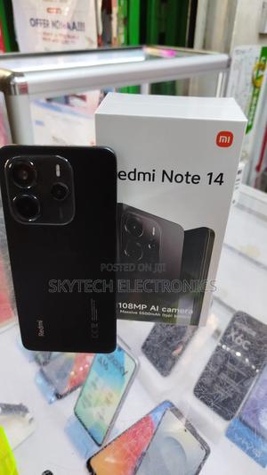 New Xiaomi Redmi Note 14 128 GB Black - main view