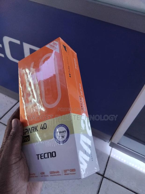 New Tecno Spark 40 Pro 128 GB Black - thumbnail 5