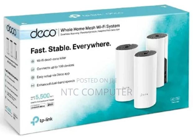 Tp-Link Deco M4 Ac1200 Whole Home Mesh Wi-Fi System (3 Pack)