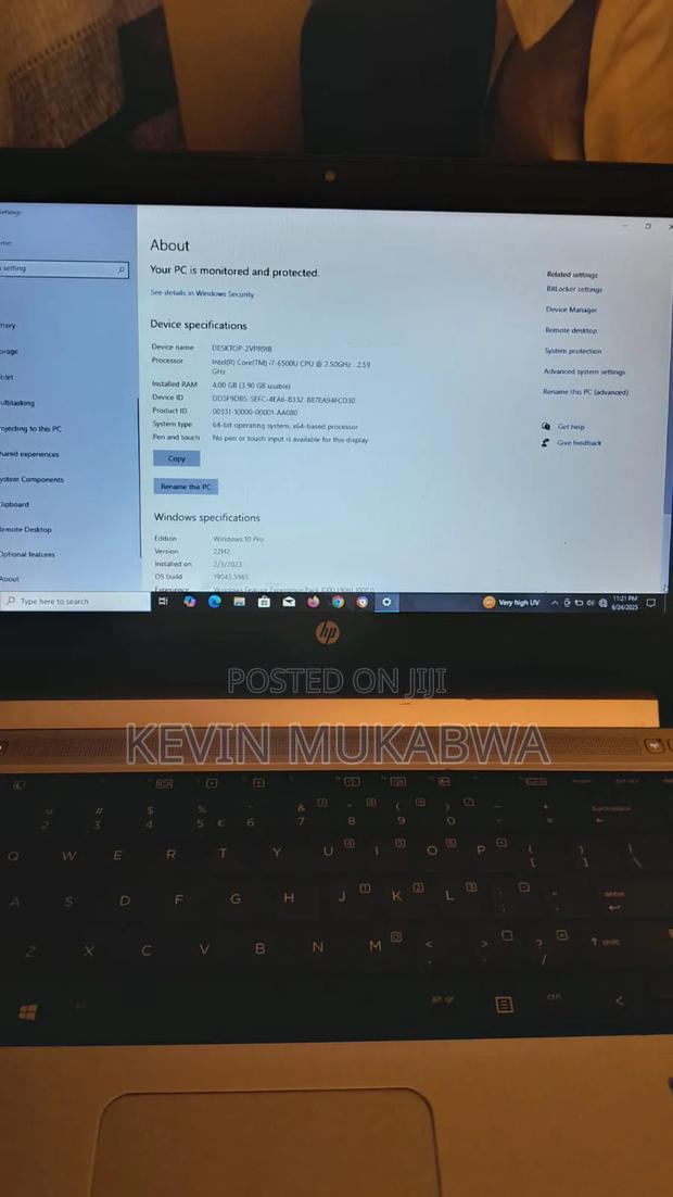 Laptop HP 430 G5 8GB Intel Core i7 SSD 256GB - thumbnail 10