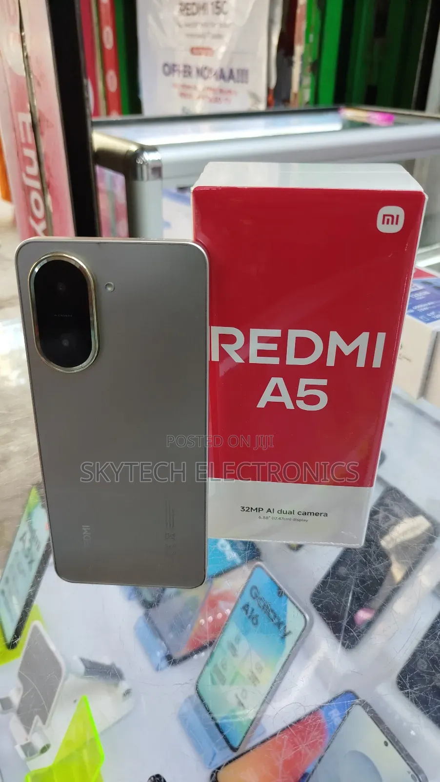 New Xiaomi Redmi A5 4G 128 GB Red