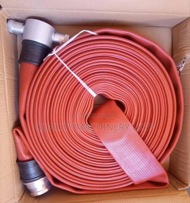 Durable PVC Fire Hose Reel Delivery Pipes 30m 2.5"