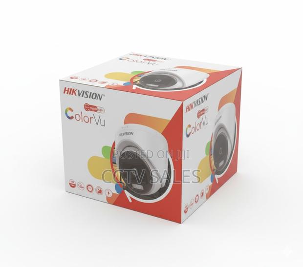 Colorvu Indoor Fixed Turret Camera Up to 20 M White Light - main view