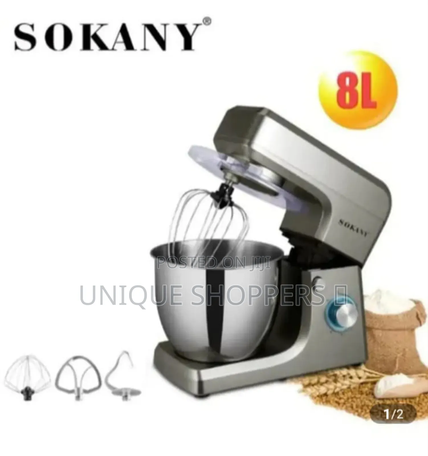 High Quality Sokany Heavy Duty 3 in One Stand Mixers*
