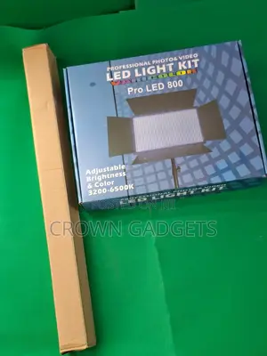 Led U800 Professional Video Light Kit With Adjustable Stand